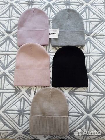Шапка бини унисекс новая. 50-58