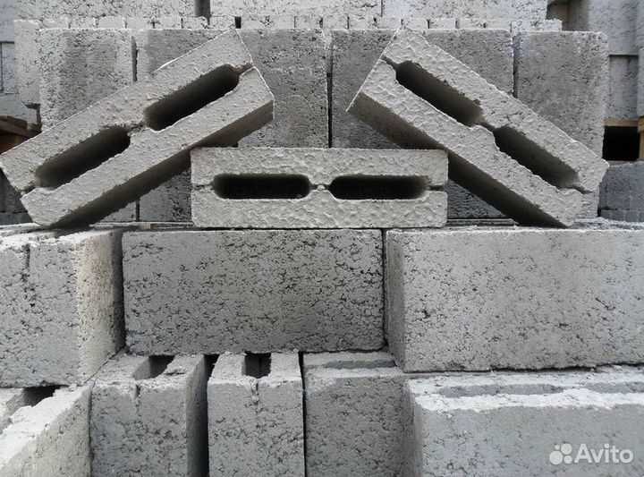Керамзитобетонный блок