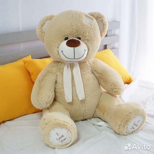 Подарок близким. Большие плюшевые медведи 130см