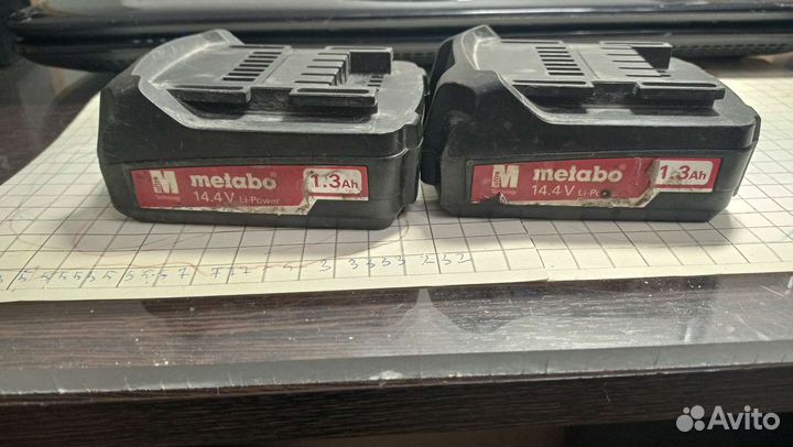 Аккумуляторы Metabo 14.4v