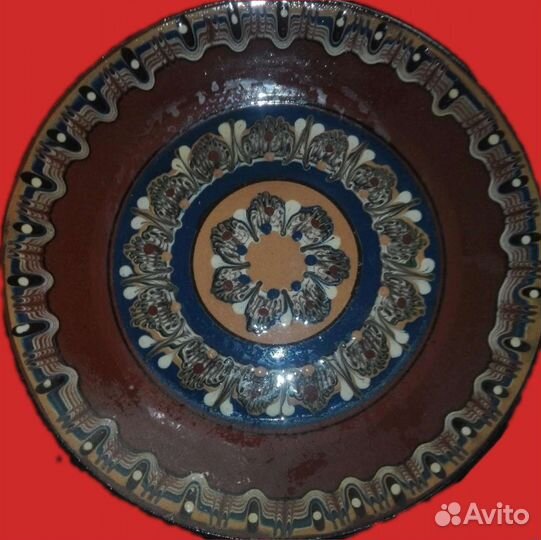 Тарелка Настенная Керамическая