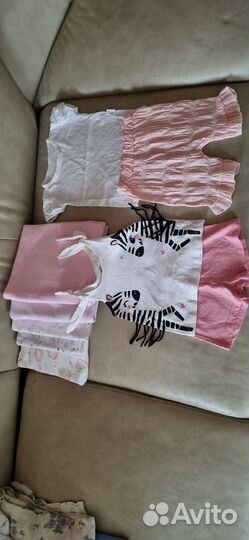 Вещи на девочку 74-80