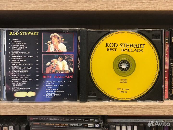 CD Rod Stewart — Best Ballads