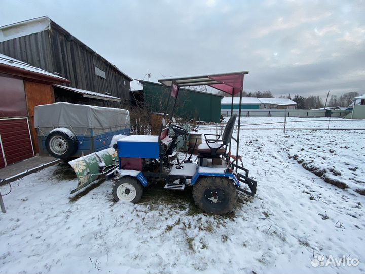Самодельный трактор