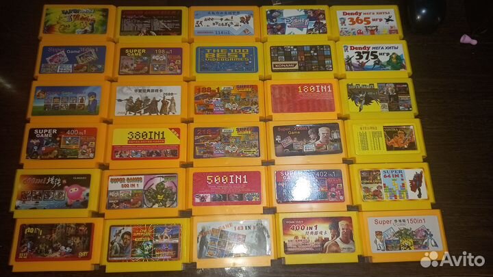 Продам картриджи Dendy