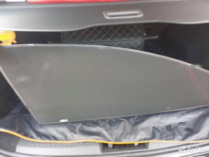 Каркасные шторки на solaris трокот