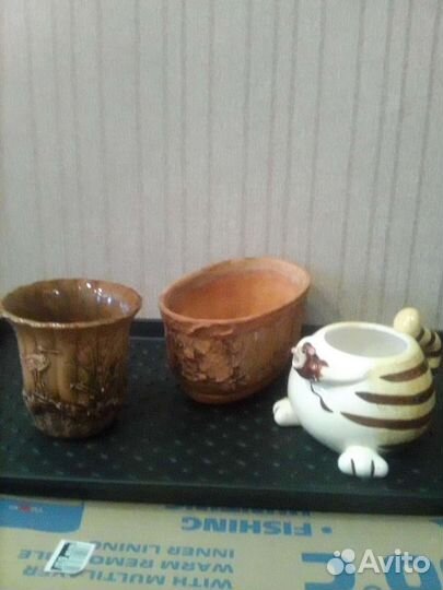 Керамические горшки, кашпо для цветов