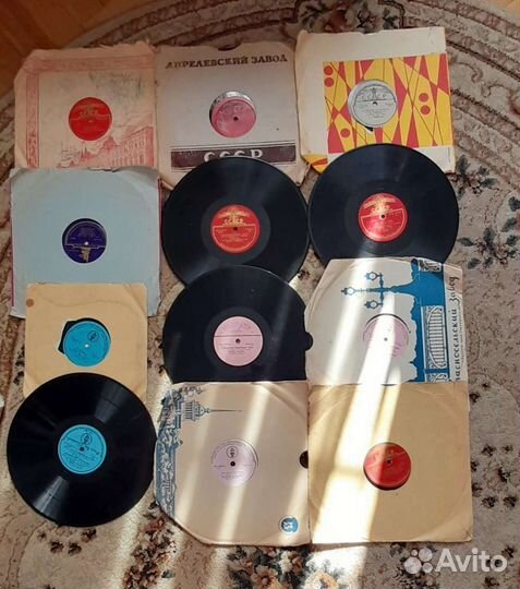 Виниловые и граммофонные пластинки