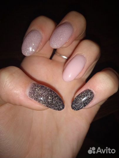 Маникюр наращивание ногтей
