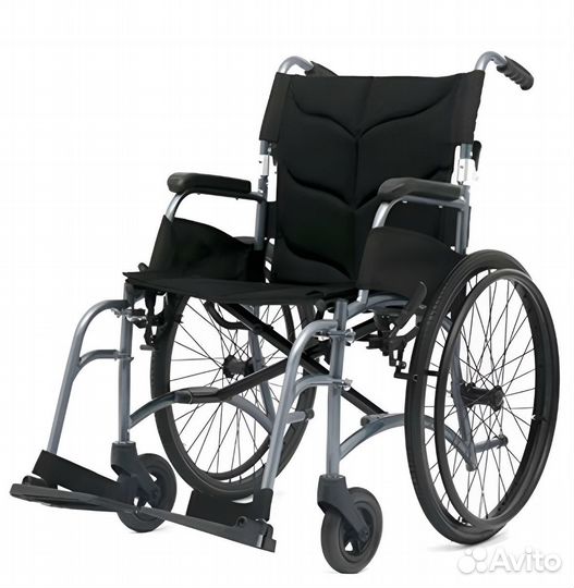 Кресло-коляска инвалидная алюминиевая, облегченная