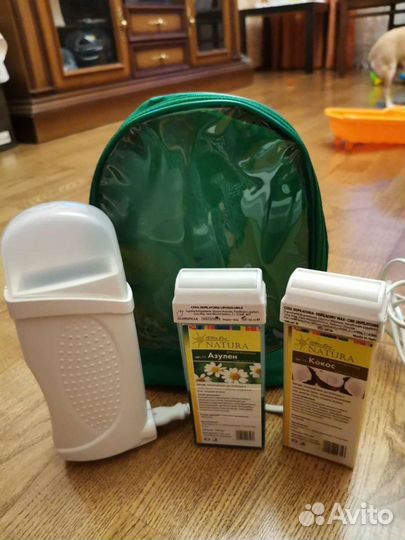 Набор для депиляции воском (воскоплав+картриджи)