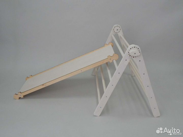 Треугольник Пиклера 2-х секц.с горкой скалодромом