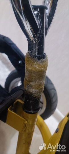 Детский трехколесный велосипед бу