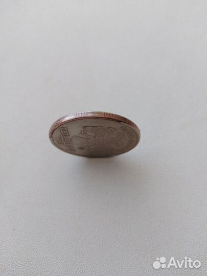 Монета с редким видом брака