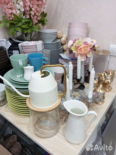 Посуда декор икея