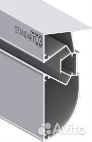 Профиль ST 03 для многоуровневых натяжных потолков