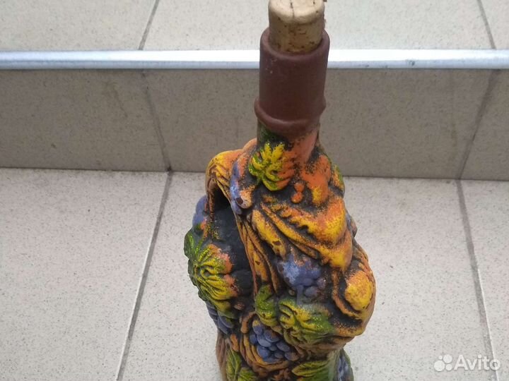 Бутылка глиняная 1 л