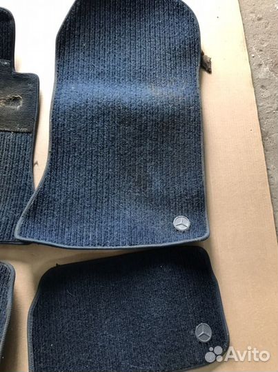 Коврики салона Мерседес W124 купе (307)