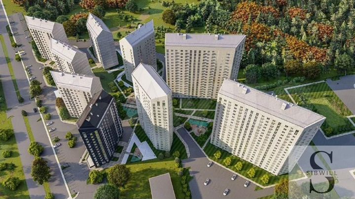 Квартира-студия, 32,2 м², 12/14 эт.