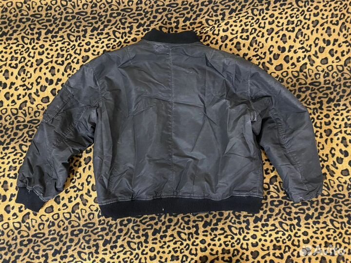 Бомбер унисекс оверсайз