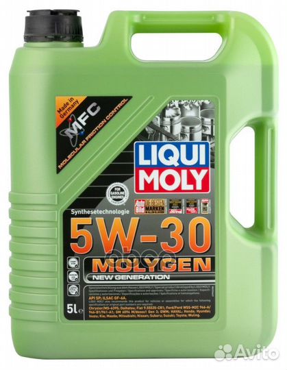 Масло Моторное 5W30 Liqui Moly 5Л Нс-Синтетика