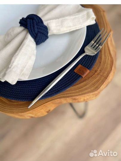 Салфетки сервировочные из хлопкового шнура