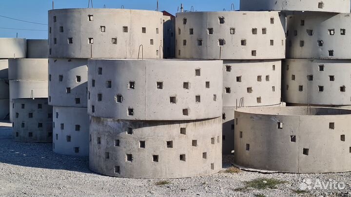 Монтаж септика из жби колец