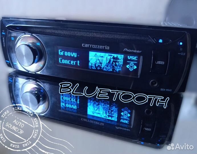 Магнитоле pioneer deh-p640 / bluetooth, USB