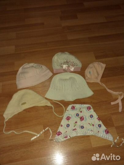 Шапочки на девочку