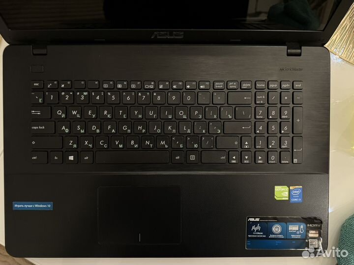 Ноутбук asus F751L