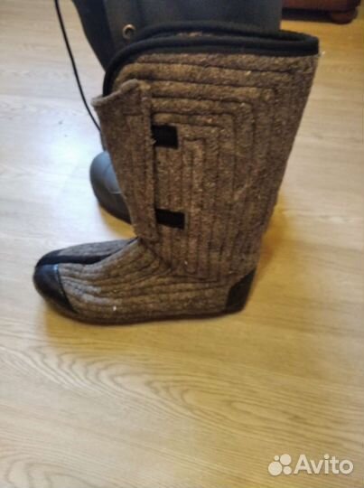 Сапоги резиновые мужские утепленные