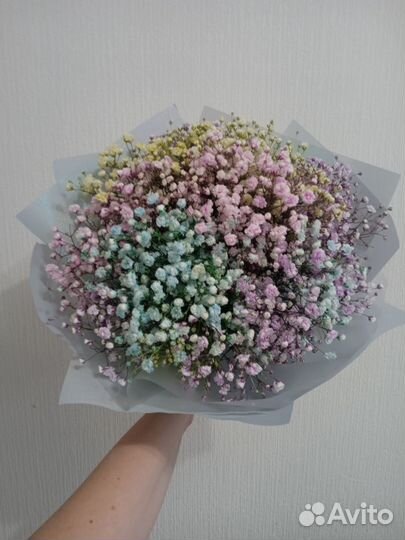 Букет из гипсофилы