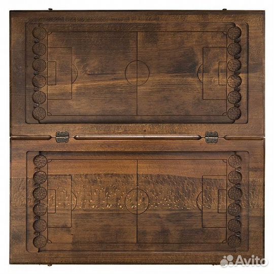 Нарды и шашки резные Реал Мадрид 62 х 64 см бук Армения 62703