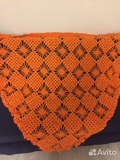 Шаль вязаная