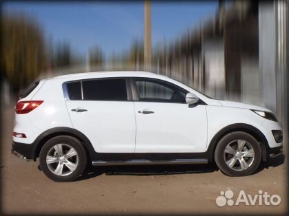 Пороги Kia Sportage 2010-2015г.в