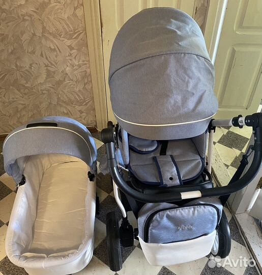 Коляска 2 в 1 Indigo Alpina