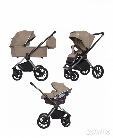 Коляска 3в1 carello optima CRL 6504