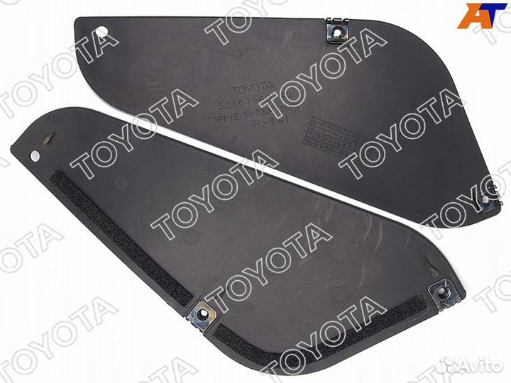 Защита заднего бампера lexus GX470 05- 52151-60140