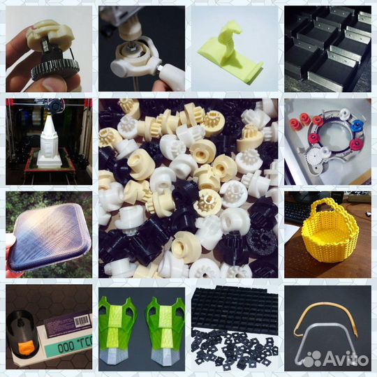 3Д печать / сканирование изделий из полимеров