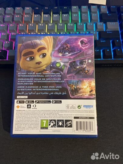 Ratchet clank сквозь миры ps5