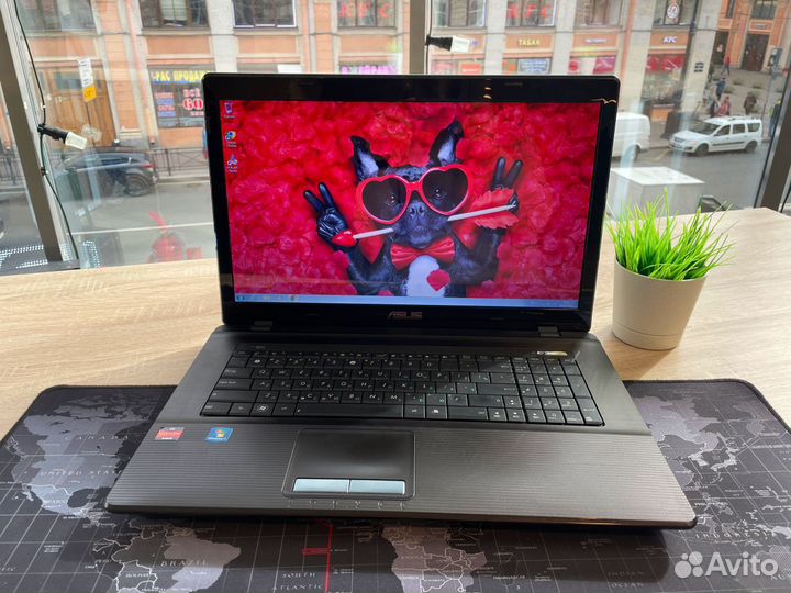 Ноутбук Asus с большим экраном для графики