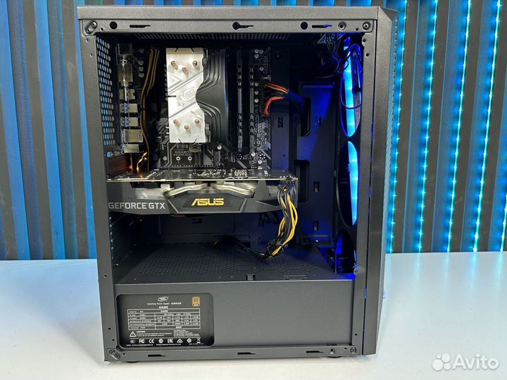 Игровой пк gigabyte B450M DS3H