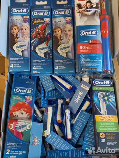 Насадки на зубные щётки Oral b