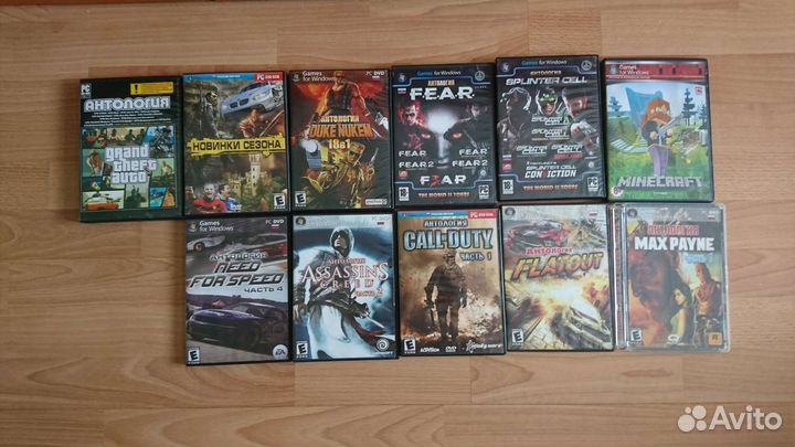 Компьютерные игры на дисках