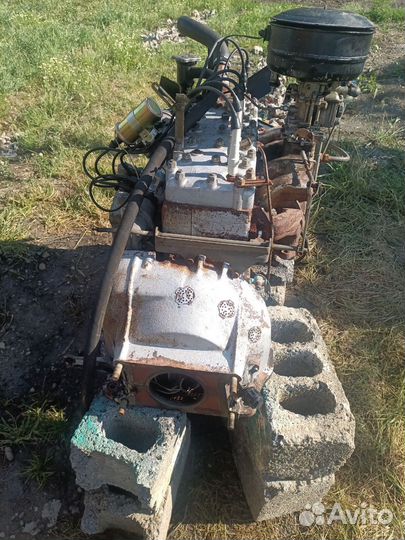 Двигатель газ 52