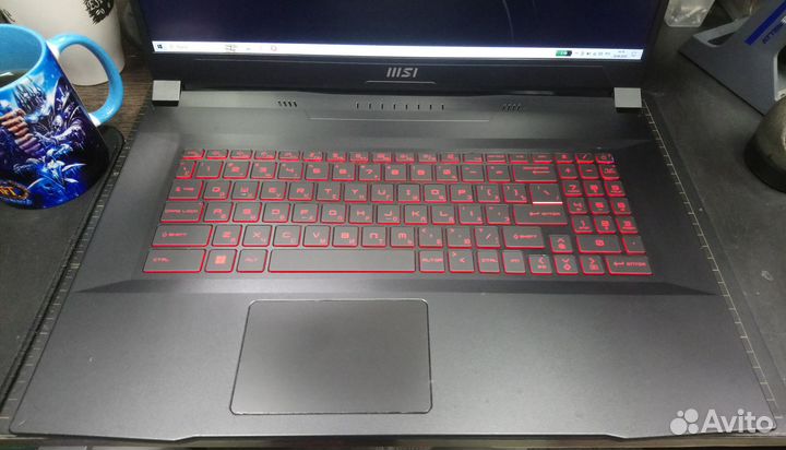 Игровой ноутбук MSI i5-11400H /GTX1650 /16Gb 17.3
