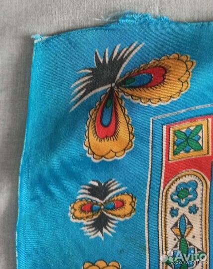 Шелковый платок, Афганистан, 1962 г