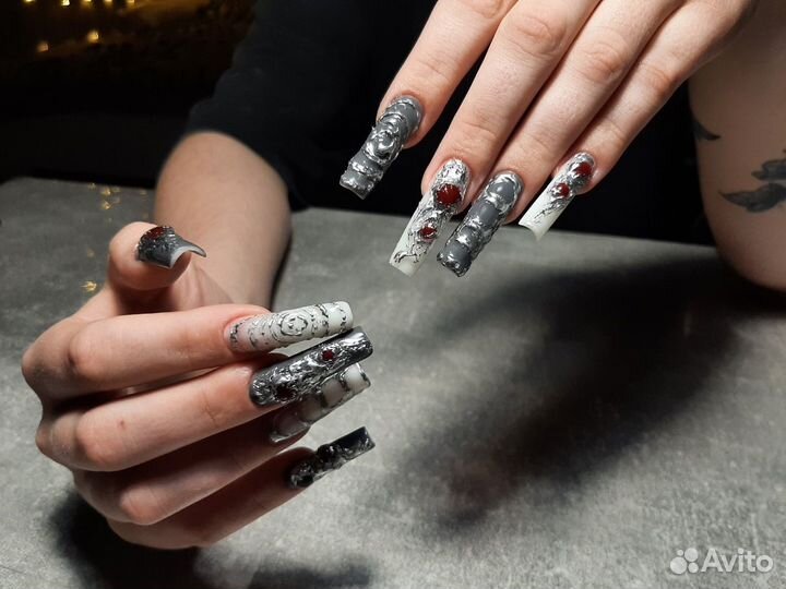 Маникюр/Педикюр/Крейзи дизайн