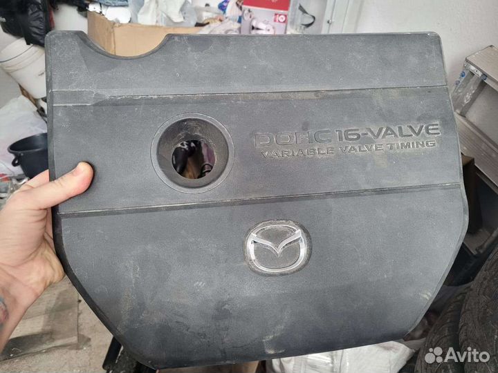 Декоративная крышка двигателя mazda CX7