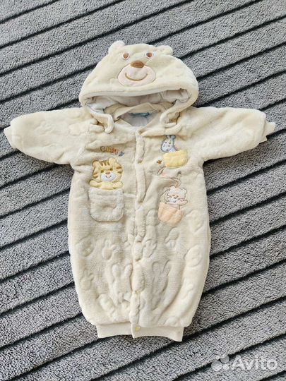 Комбинезон плюшевый 62